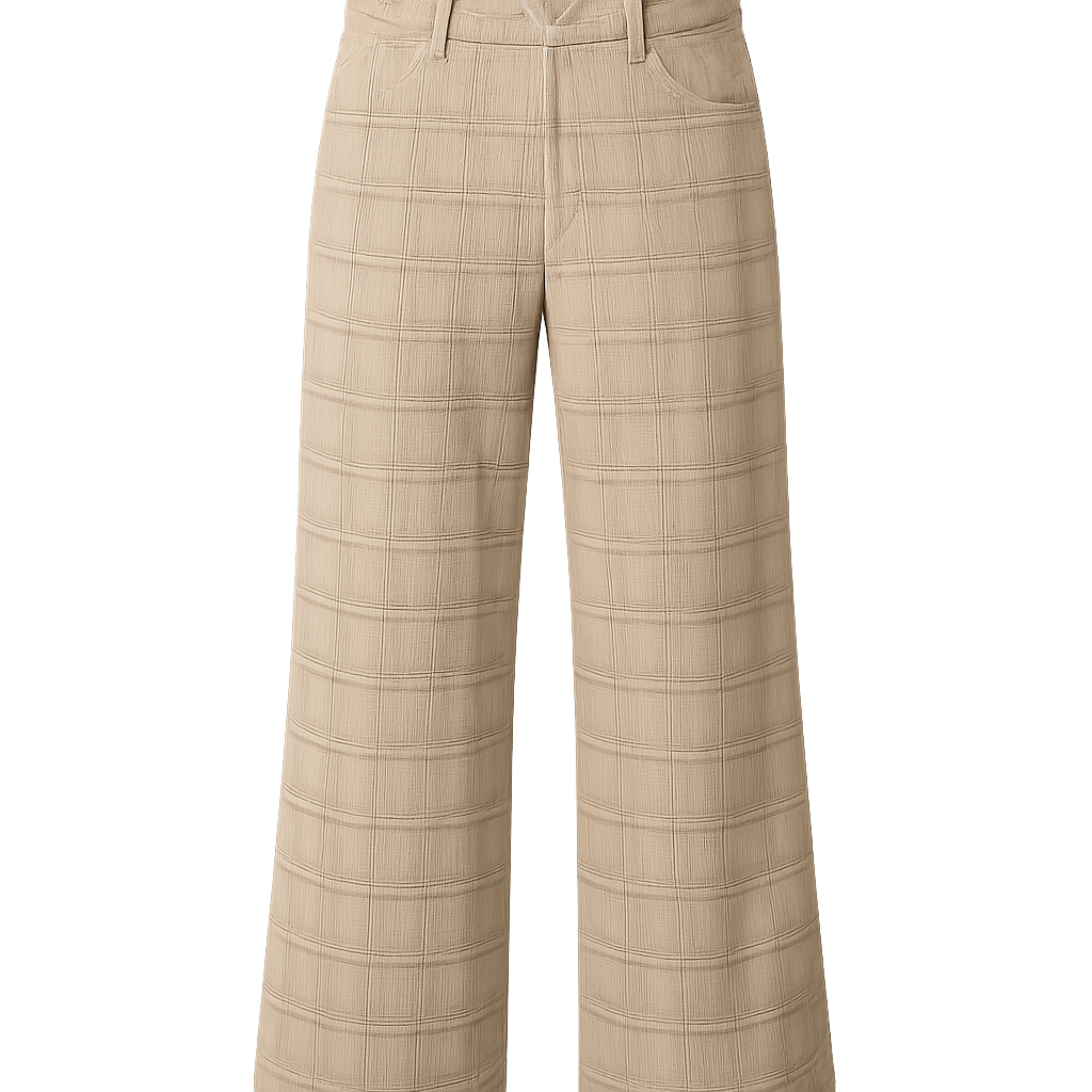 Karierte Cordhose - Rodenhall Hosen